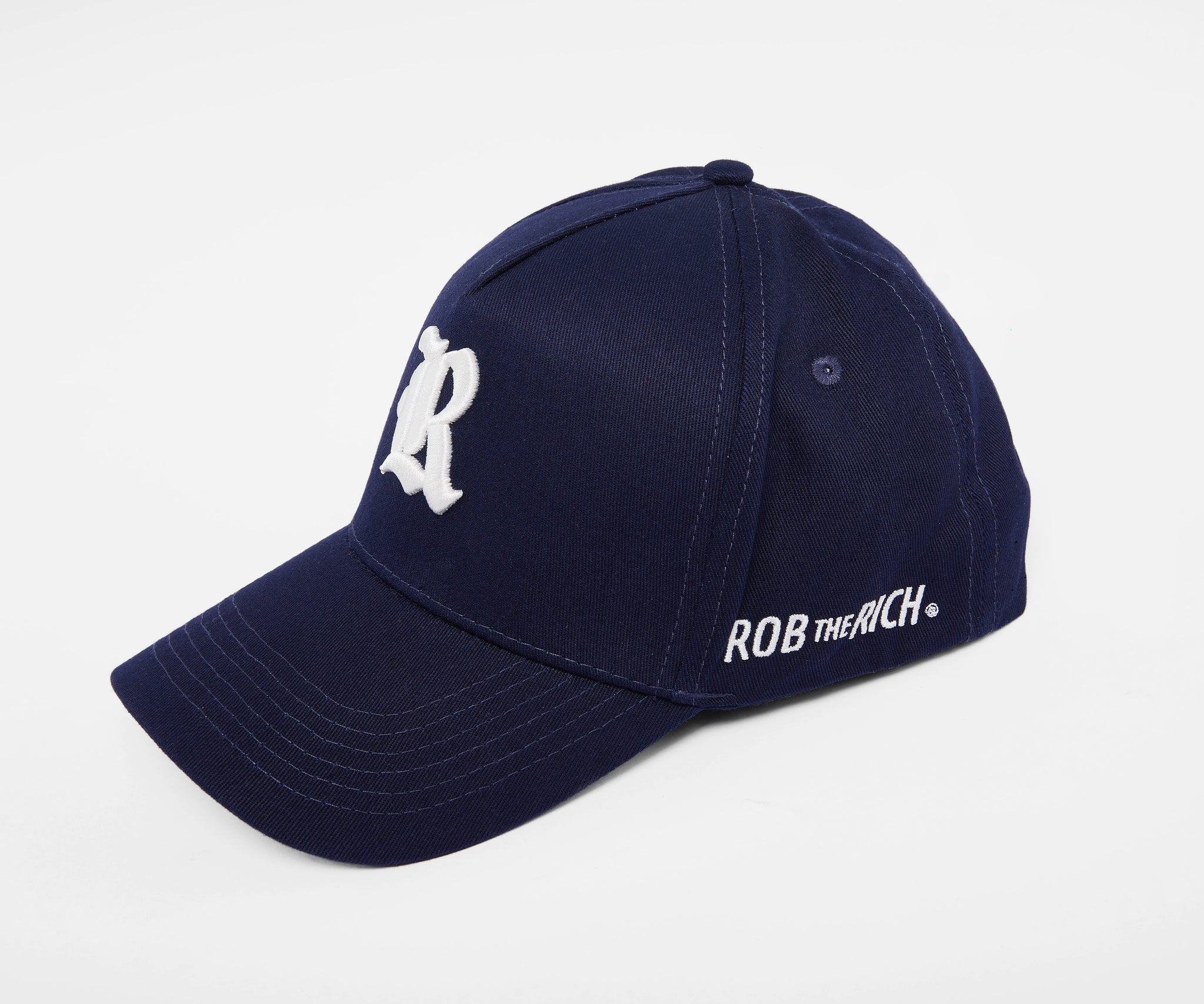 Rob the Rich Snap Back - Navy